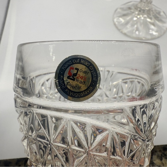 Crystal D'Adriana Crystal Glass Set - Picture 4 of 8